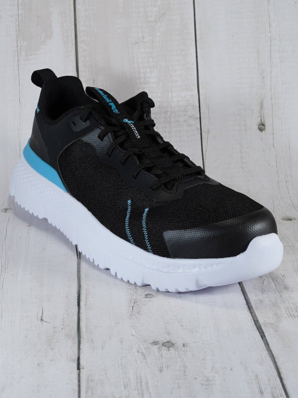 Timberland PRO(R) Setra Composite Safety Toe Shoes for Men Black/Blue 10 D - Med